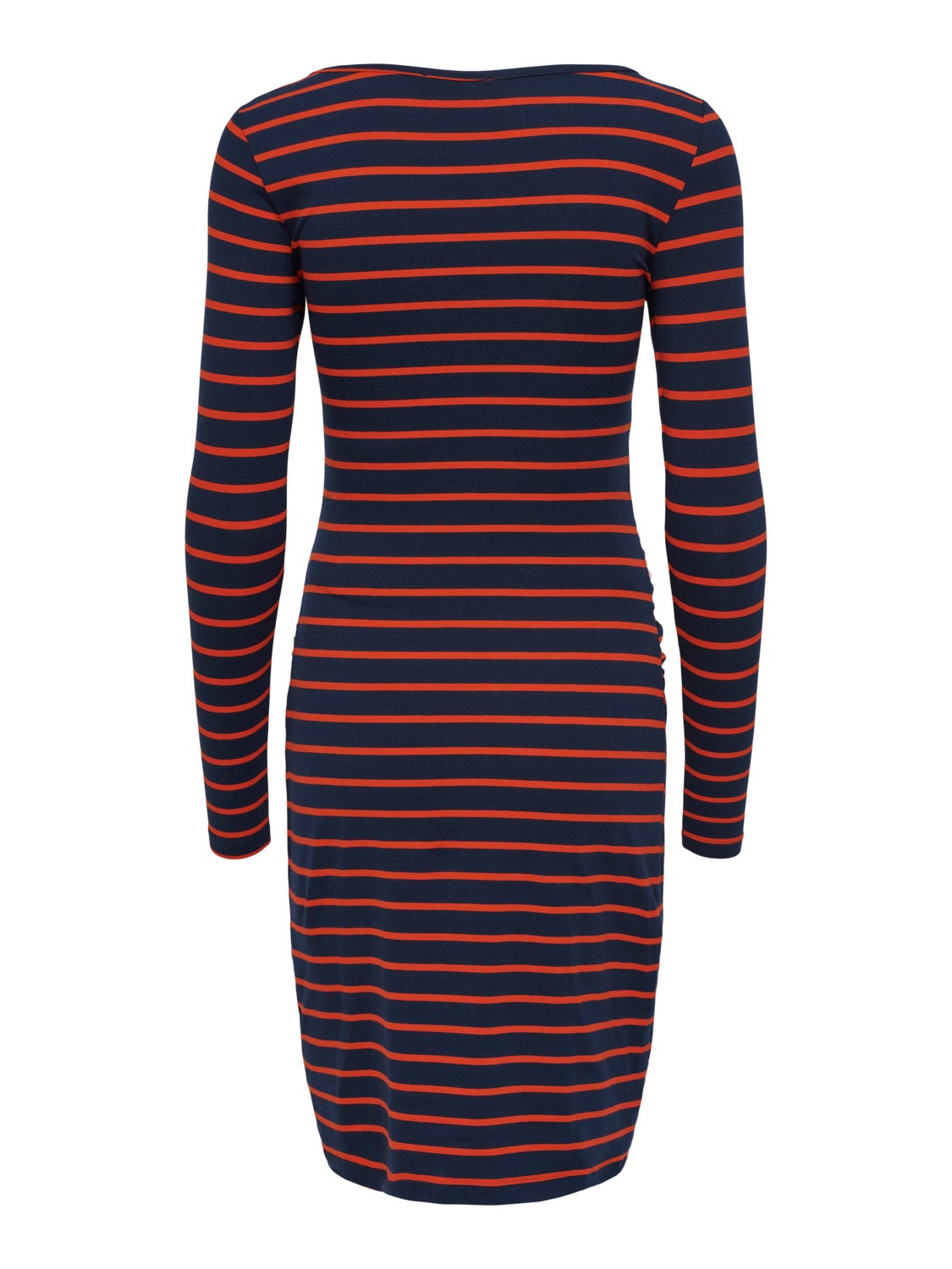 Mama mini dress with stripes