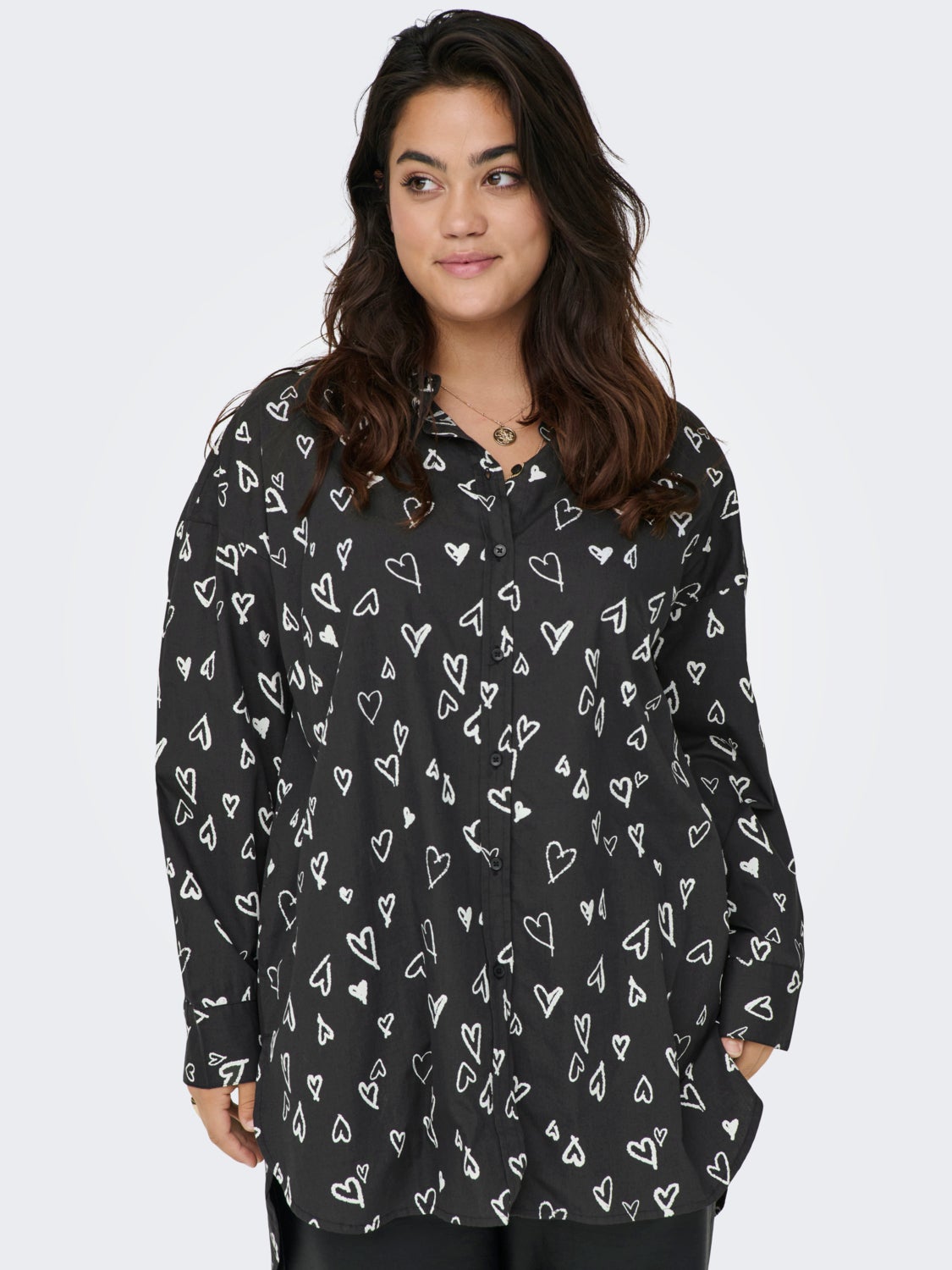 Curvy oversized Shirt