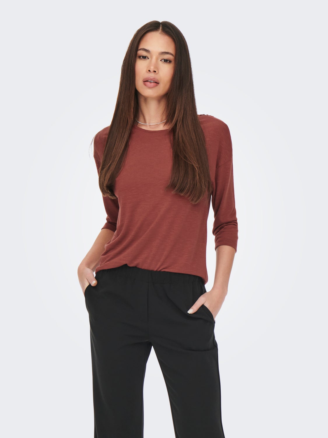 3/4 sleeved lace Top