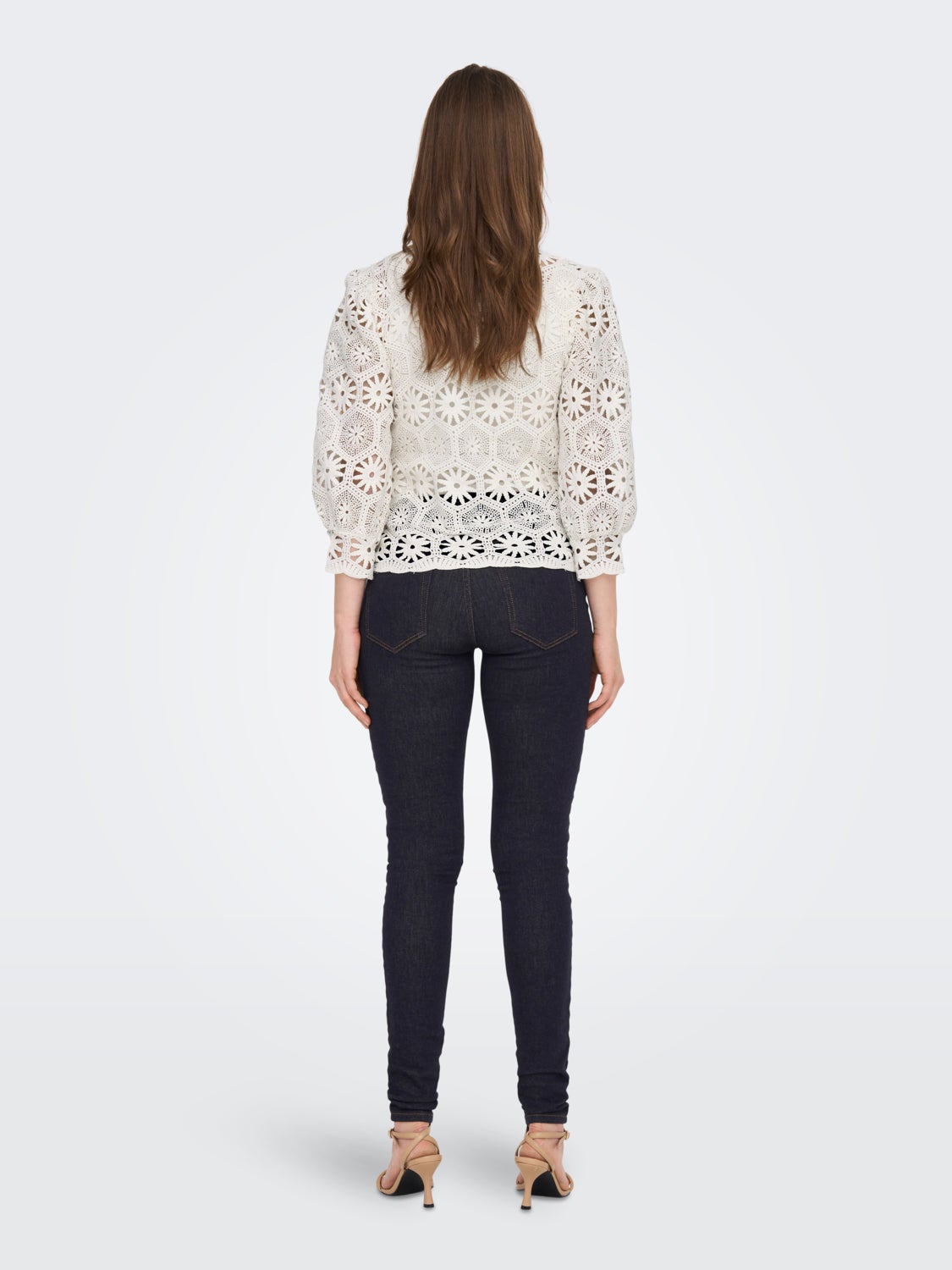 Crochet O-Neck Shirt