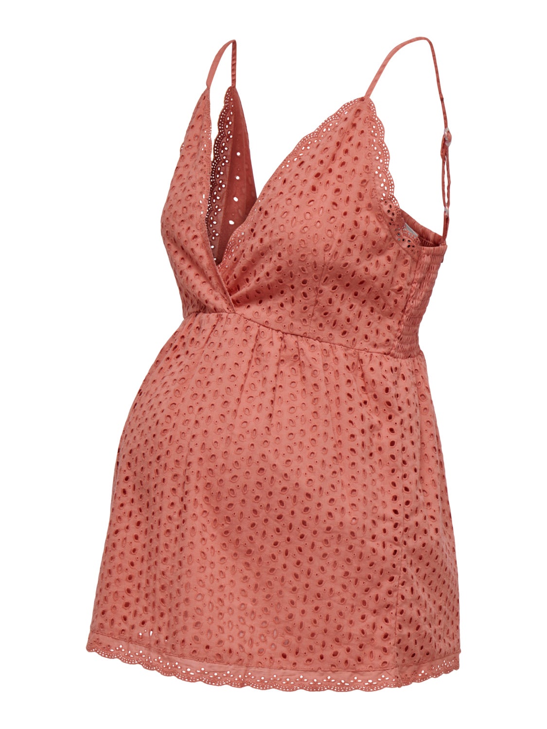 Mama V-neck strap Top