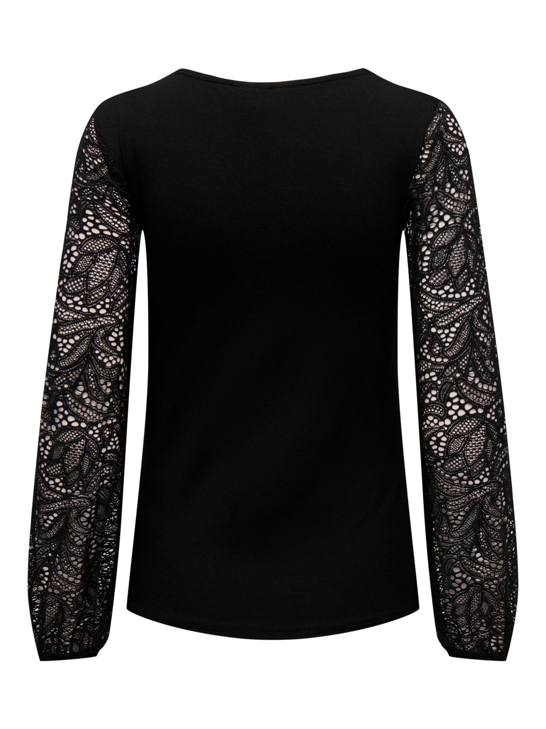 Mama O-neck top with lace