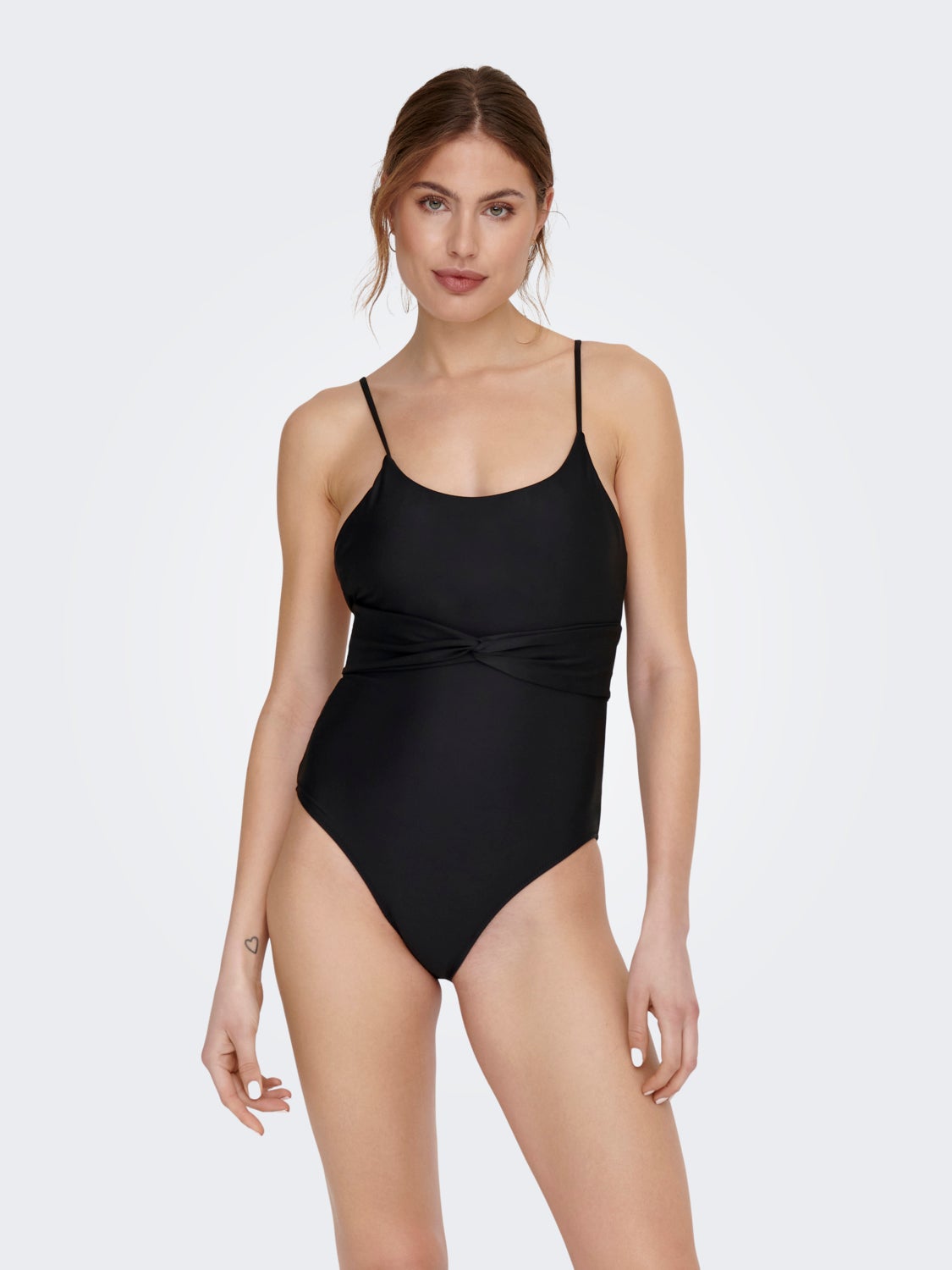 Swimsuit with adjustable straps