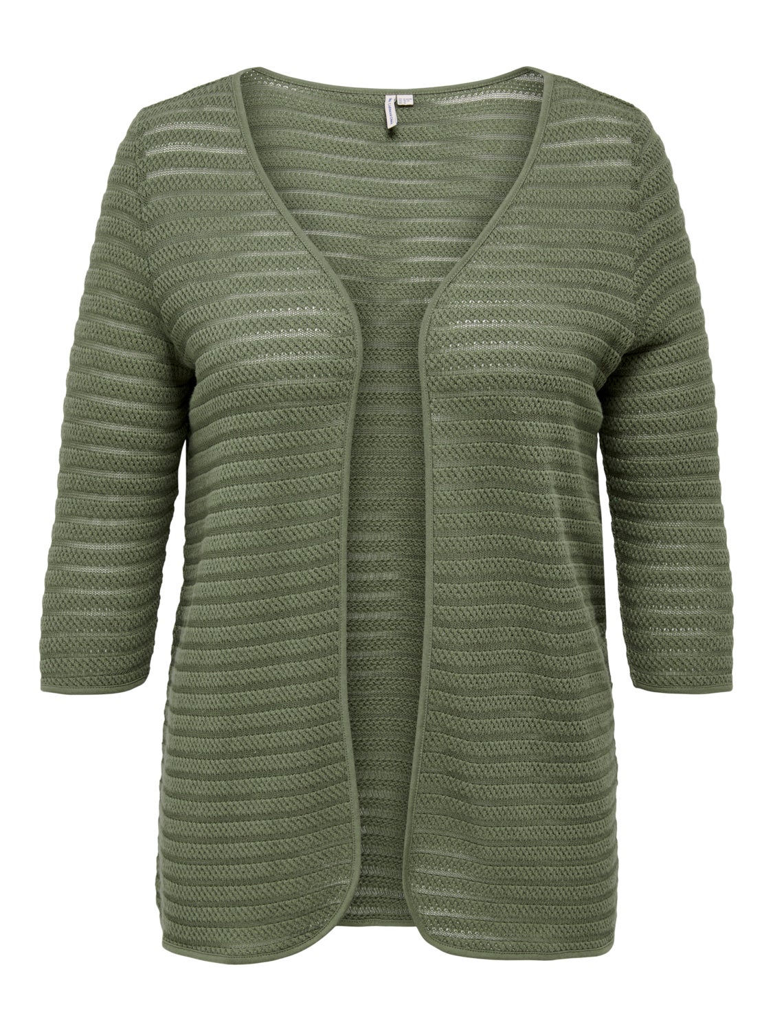 Curvy texture Knitted Cardigan