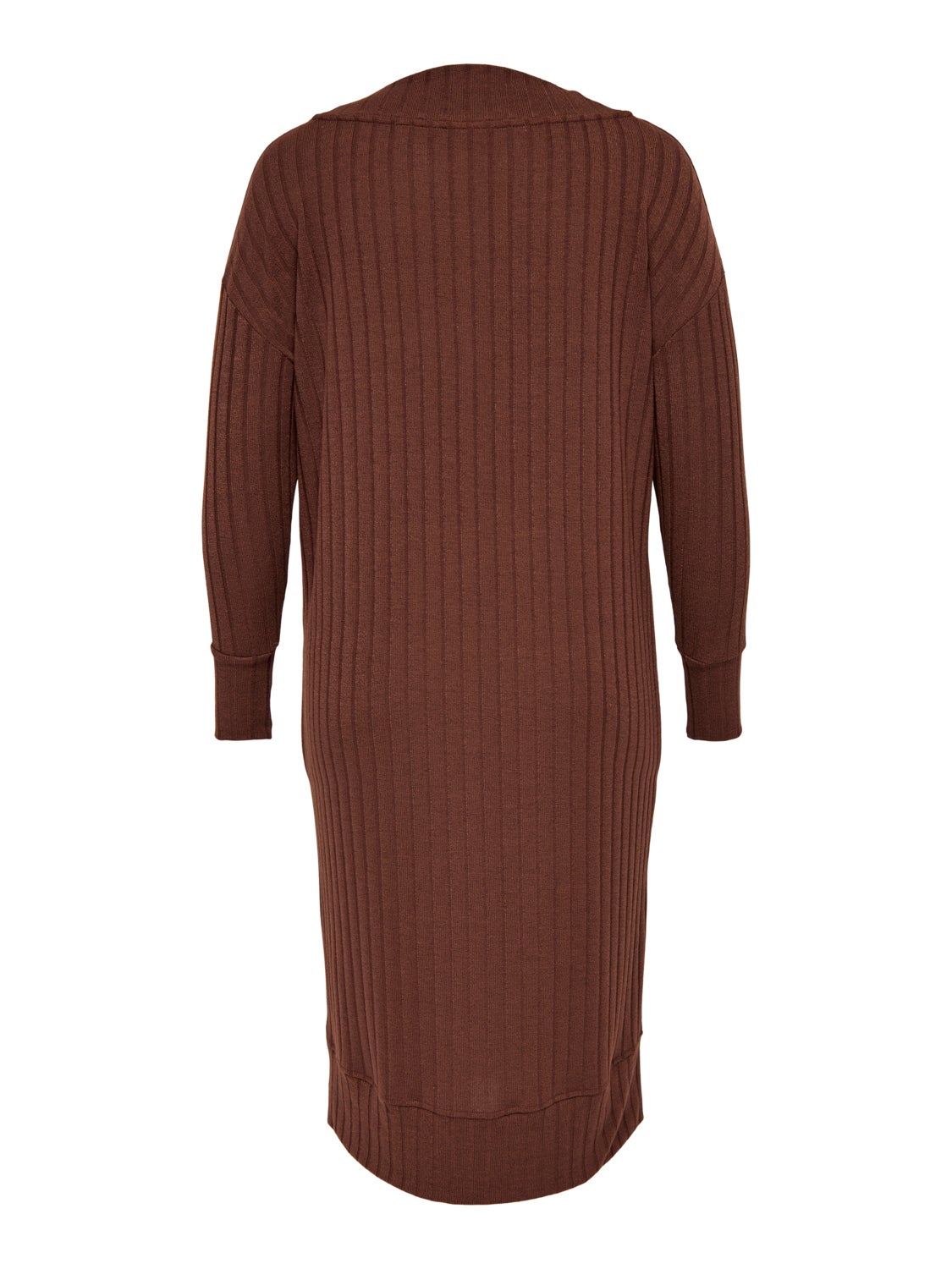 Curvy knitted midi dress