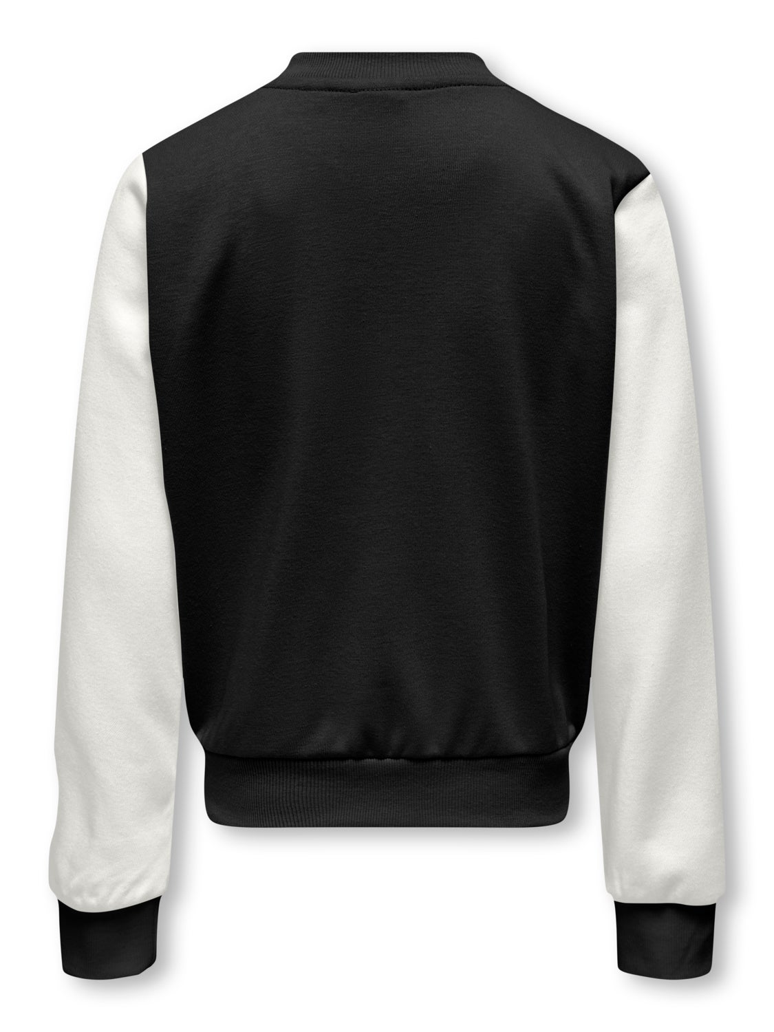 o-neck jacket with buttons