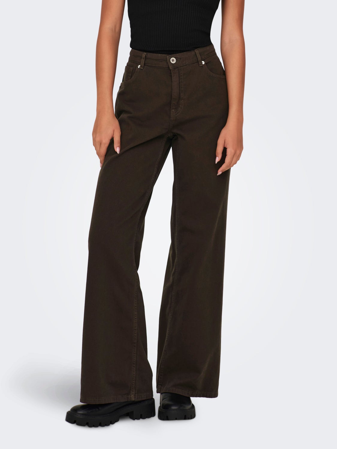 Wide low waist Trousers