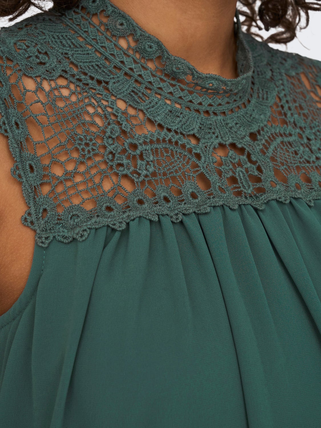 Mama lace detail dress