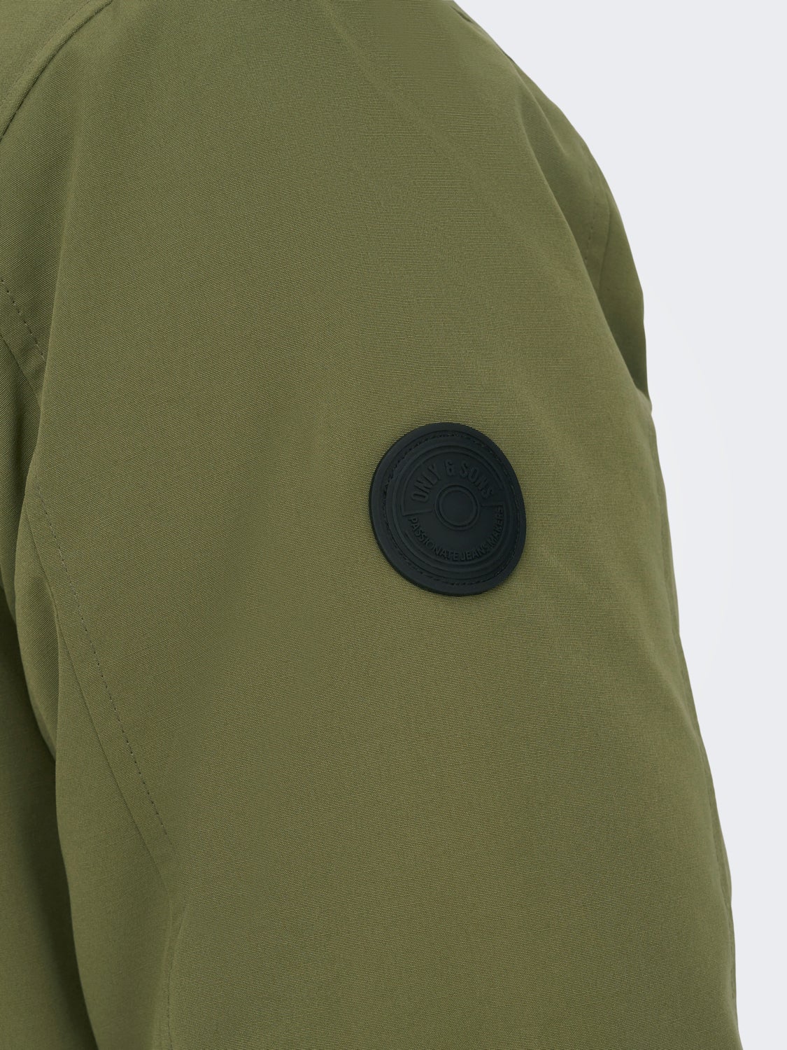 Parka jacket with hood