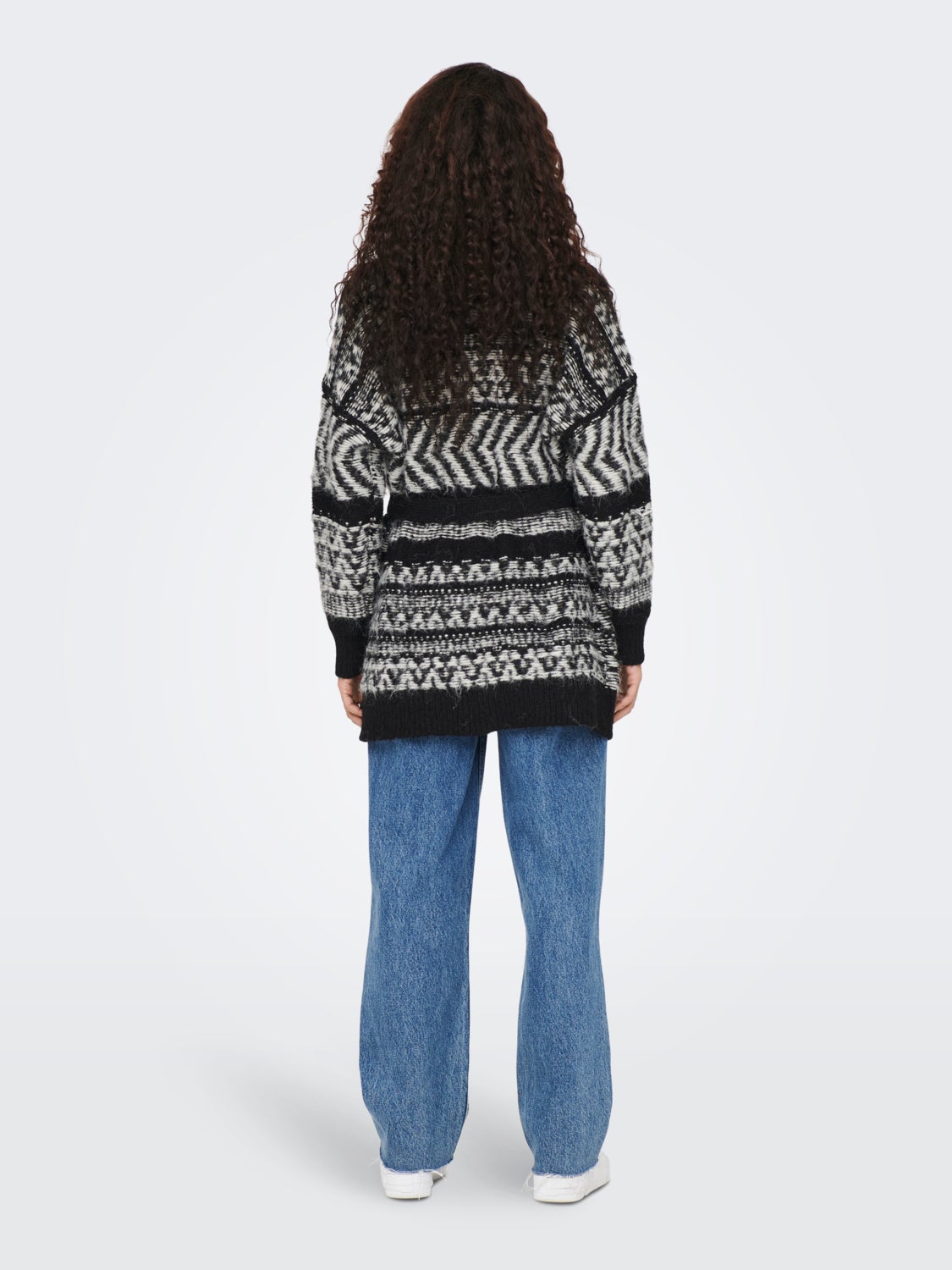 Long belted Knitted Cardigan