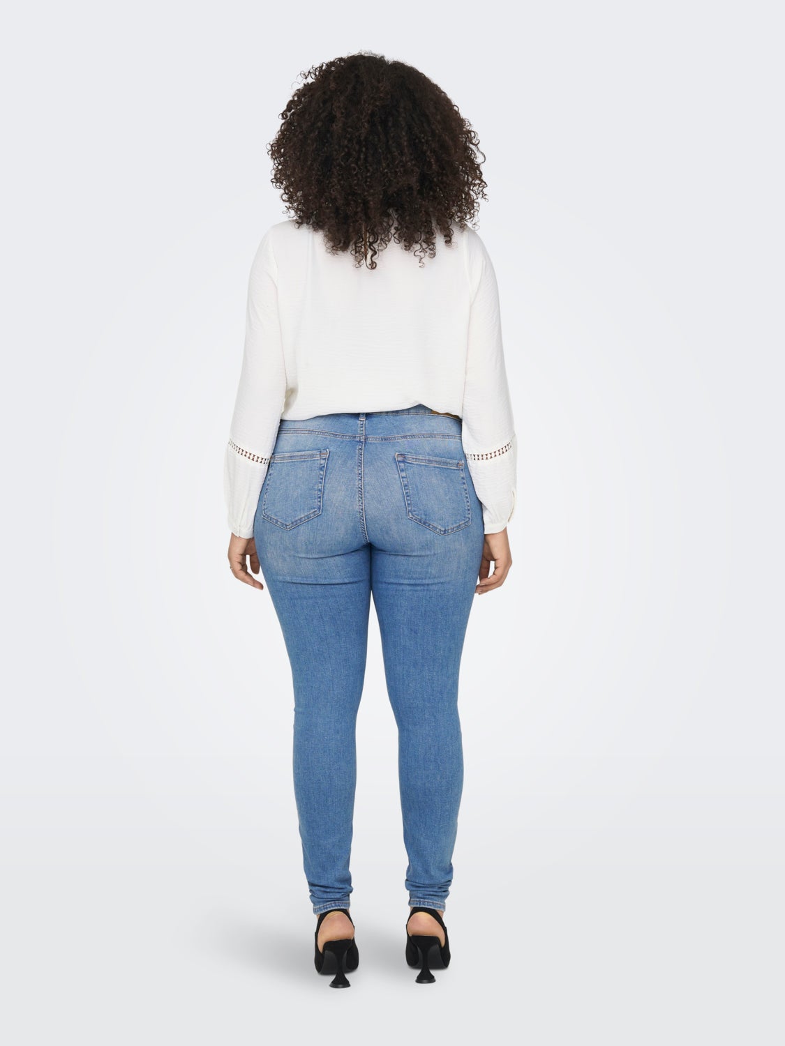 Skinny Fit Mid waist Jeans