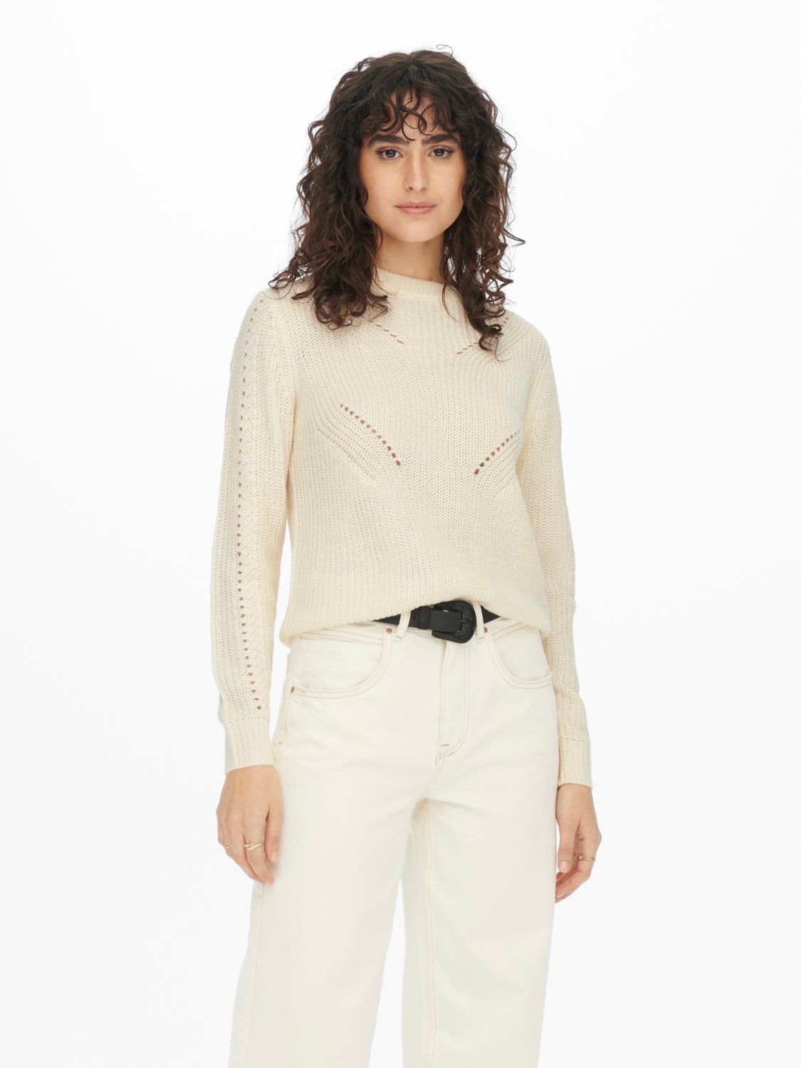 Solid colored Knitted Pullover