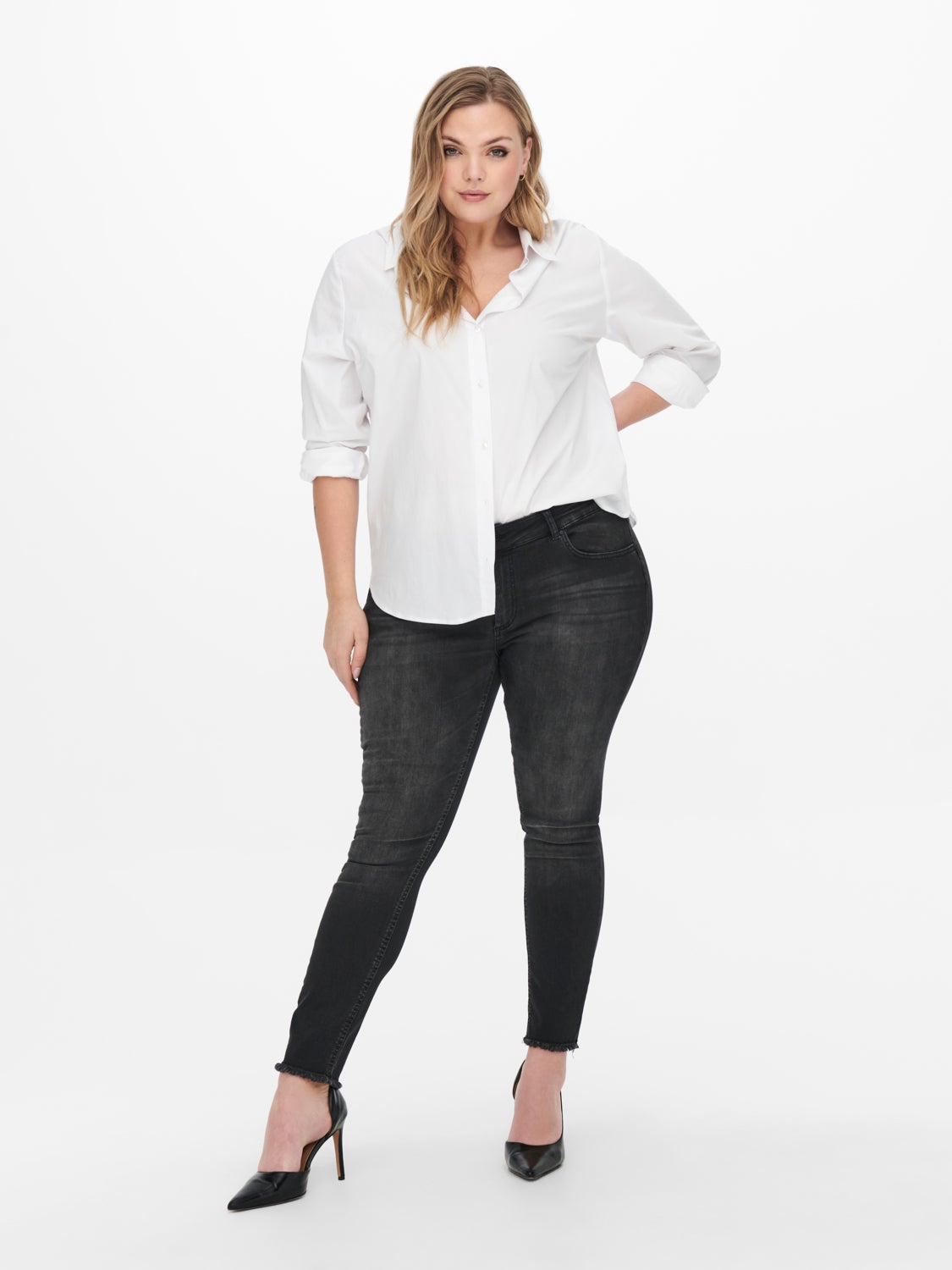 Curvy CARwilly reg ankle Skinny fit jeans