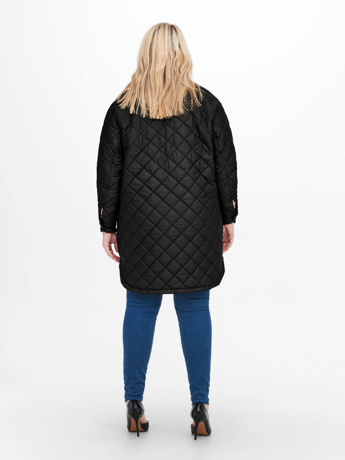 Curvy quilted Shirt Jacket