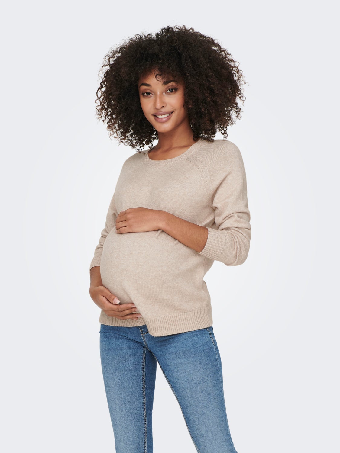 Mama loose fitted Knitted Pullover