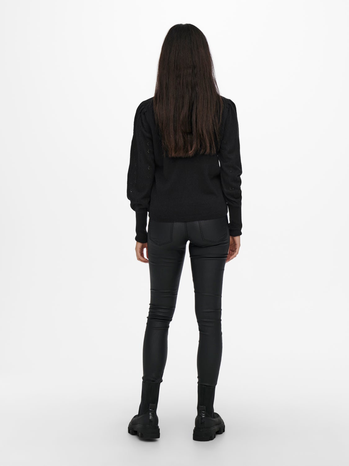 Solid colored Knitted Pullover