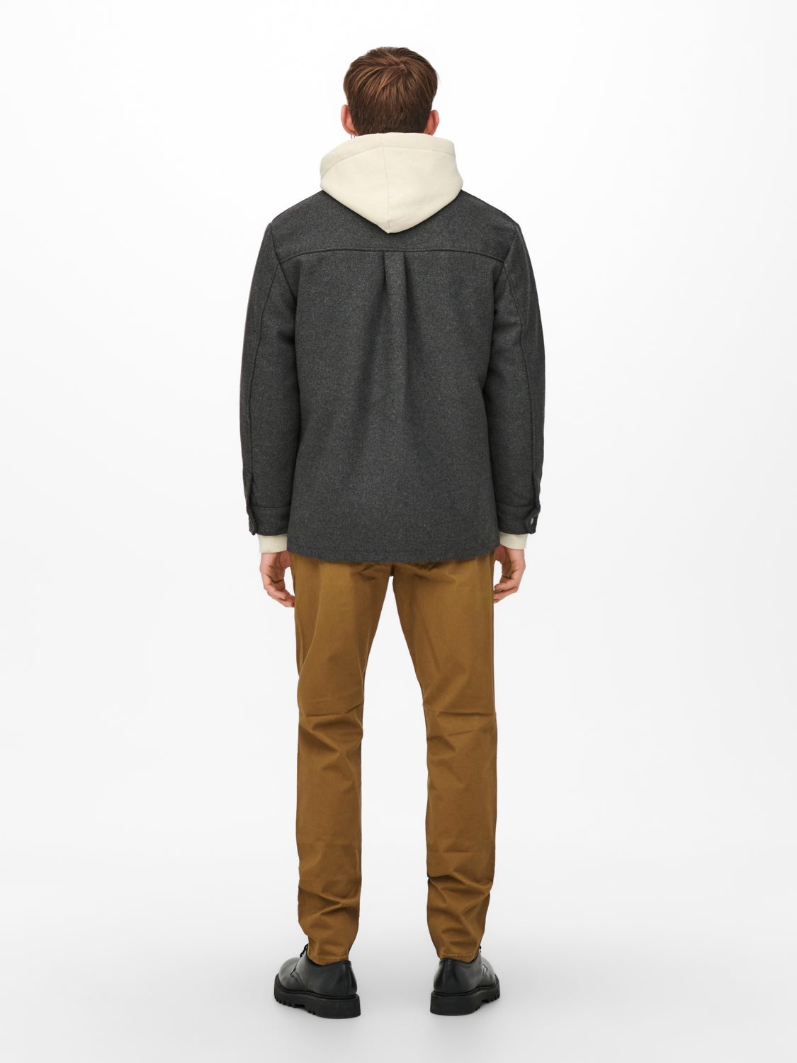 Loose Fit Wool Jacket