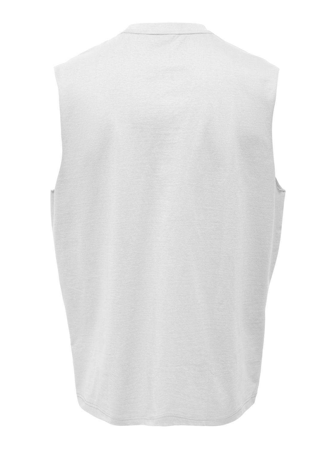 Relaxed Fit Sleeveless T-shirt