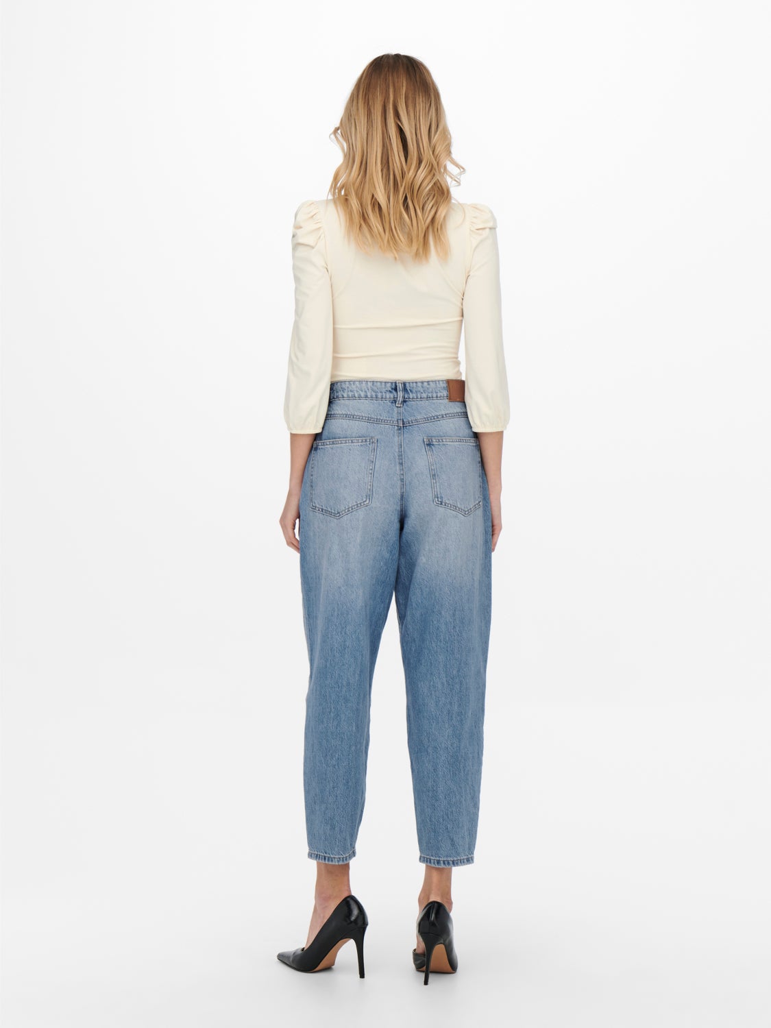 ONLVerna life balloon hw Straight fit jeans