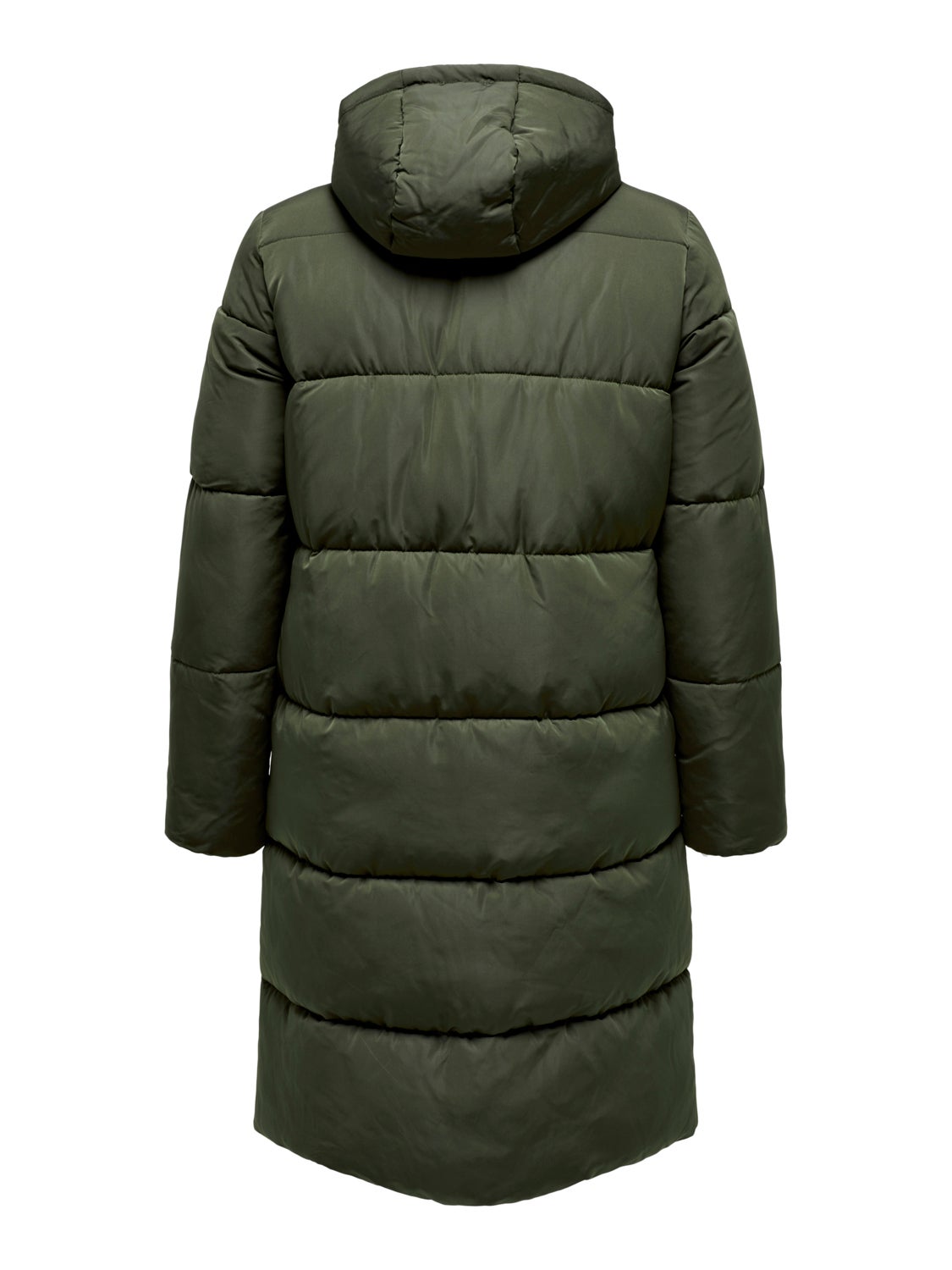 Curvy long puffer jacket