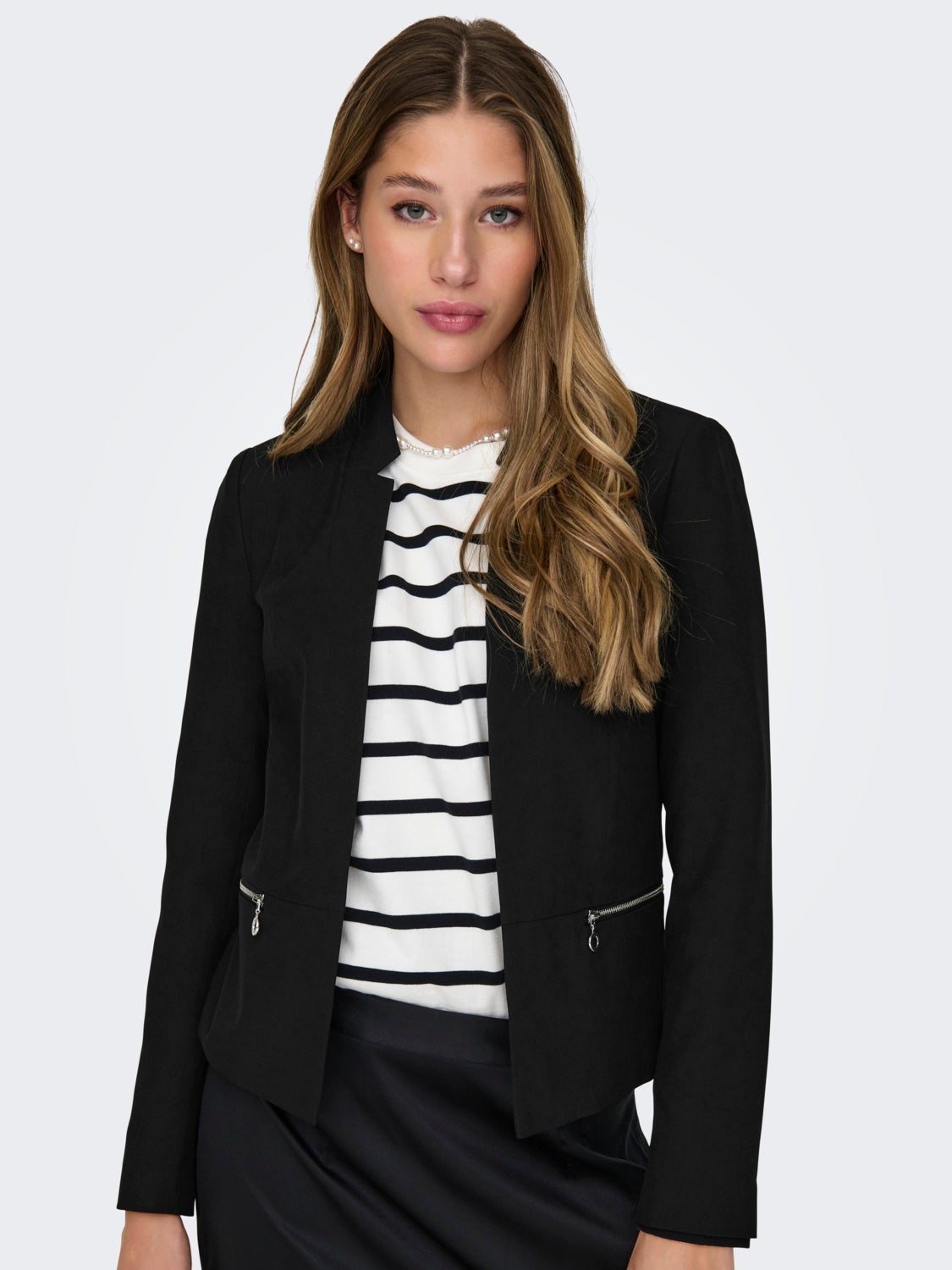 Zip detail Blazer