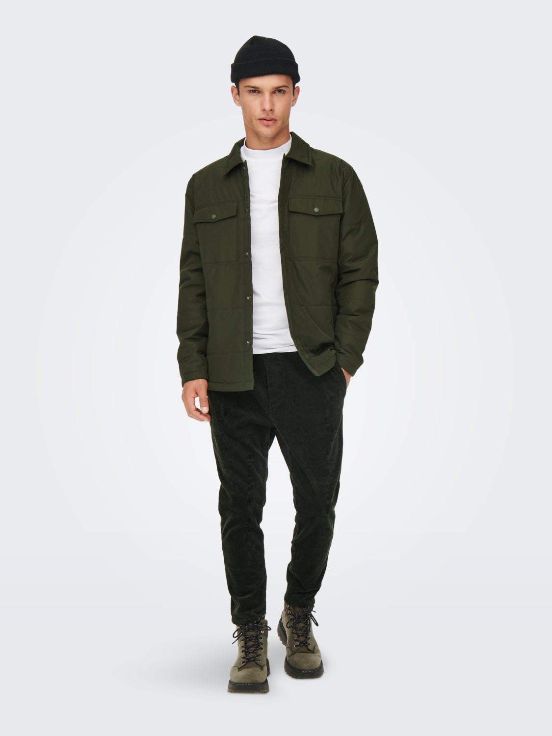 Casual corduroy pants