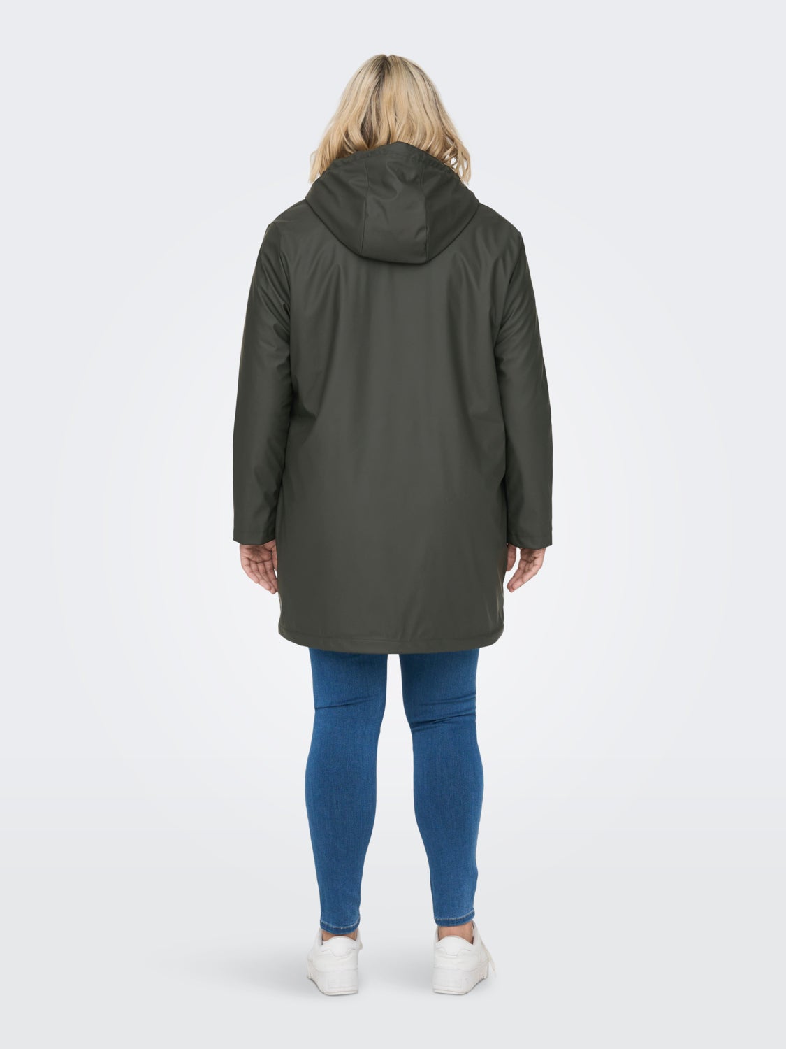 Curvy padded Rain jacket