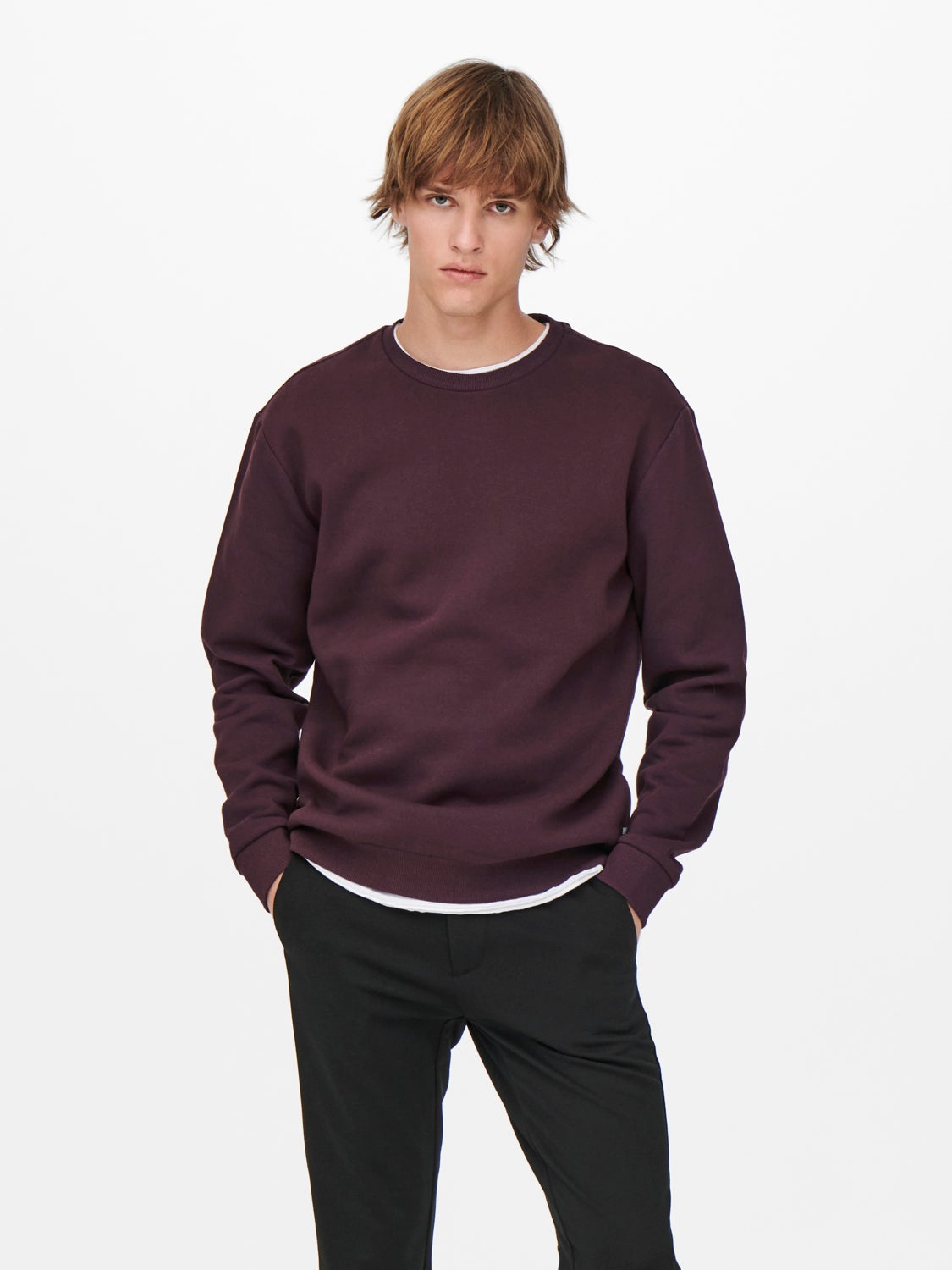 Regular Fit O-Neck Sweatshirt