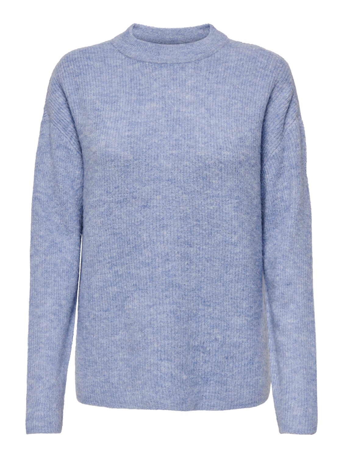 High neck knitted pullover