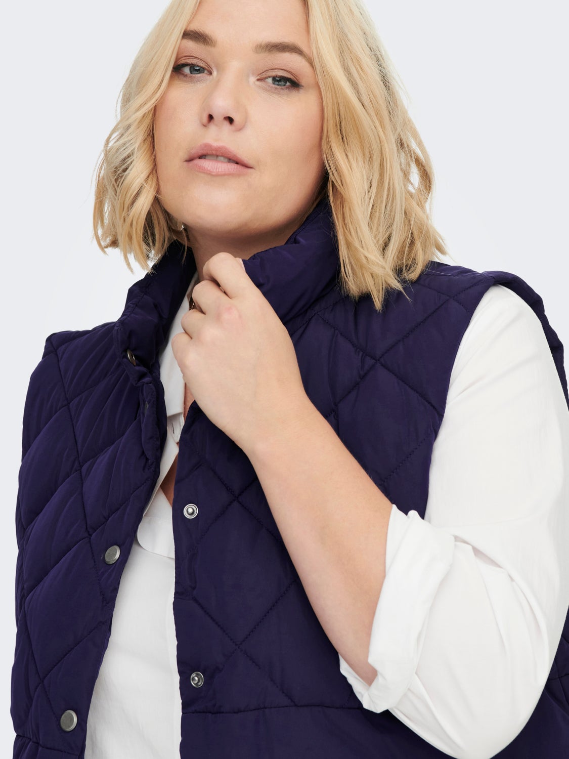 Curvy quilted Waistcoat