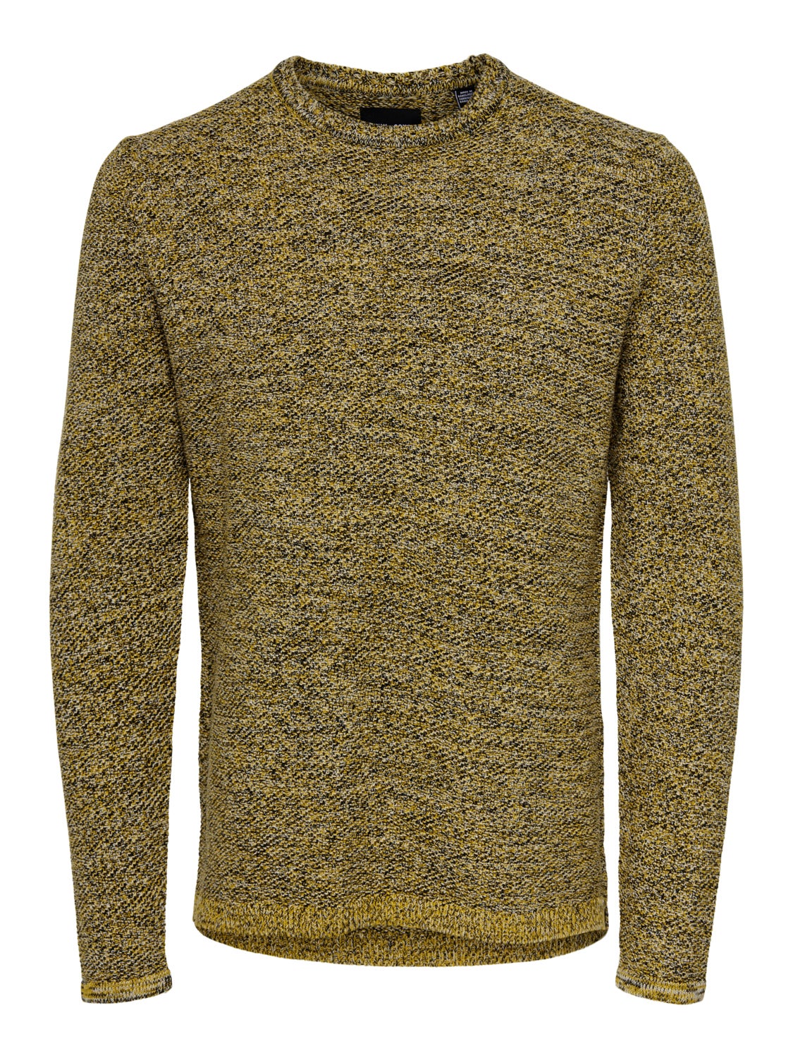 O-neck knitted pullover