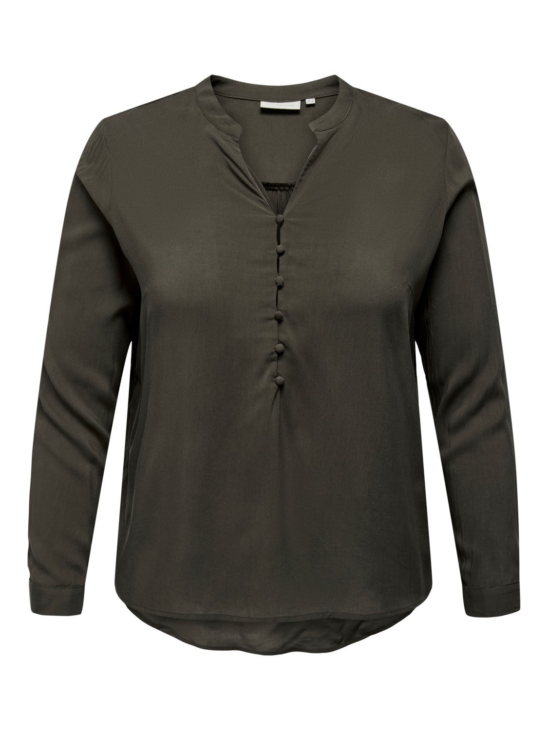 Curvy viscose Long Sleeved Top