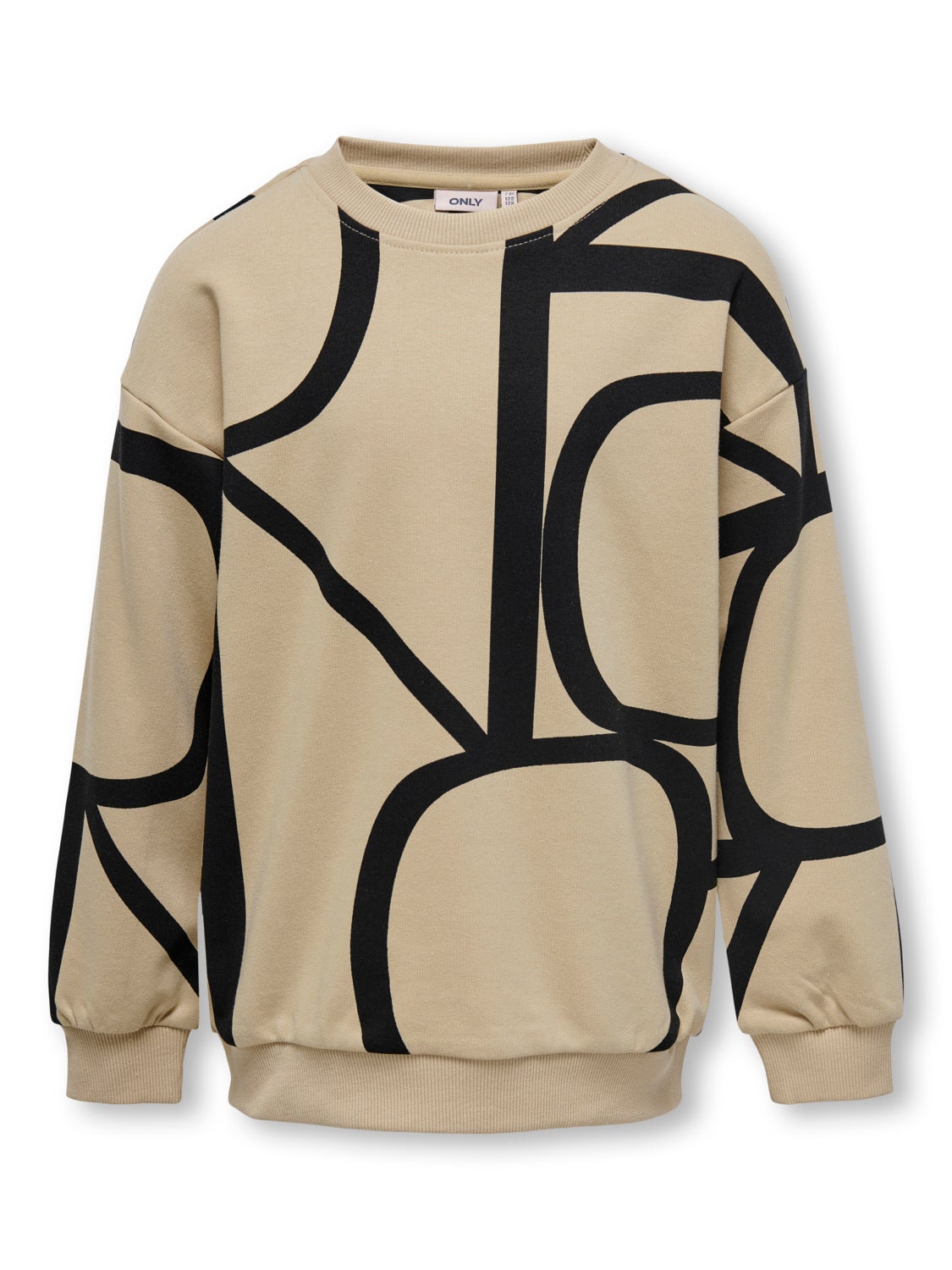 Oversized O-Neck Sweatshirt