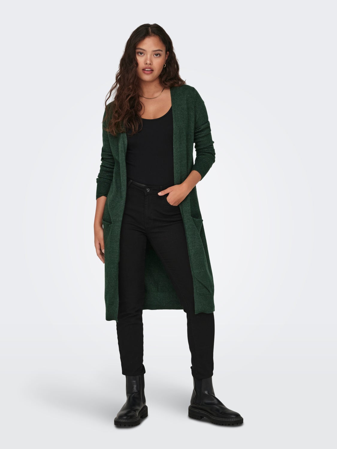 Long Knitted Cardigan