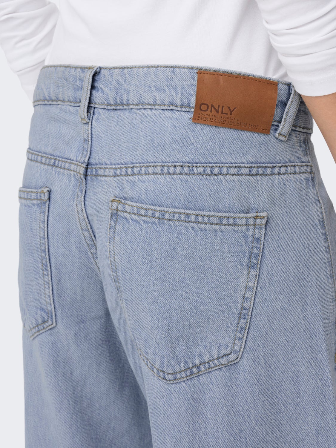 ONLKane Low waist wide leg jeans