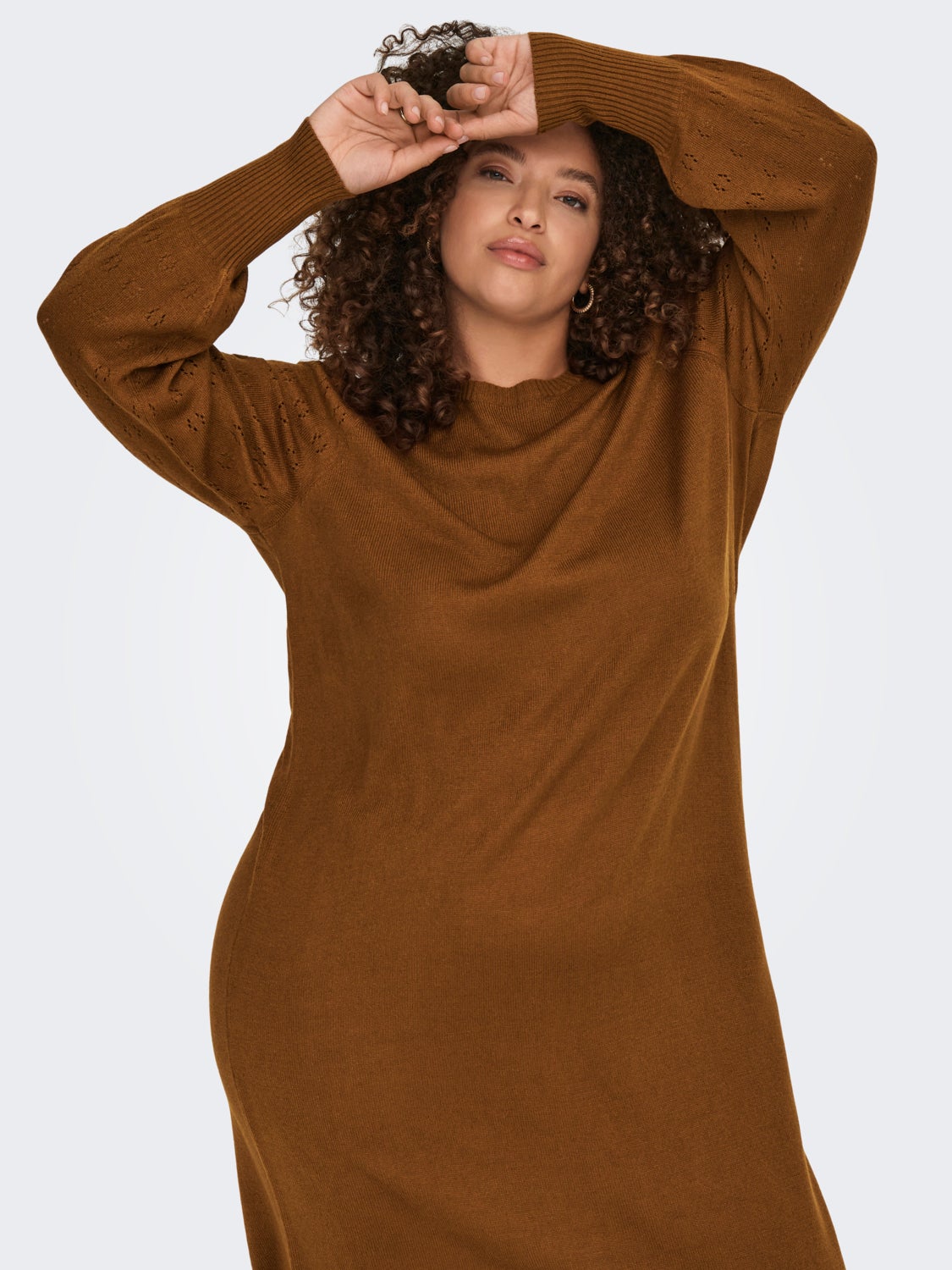 Curvy mini Knit Dress