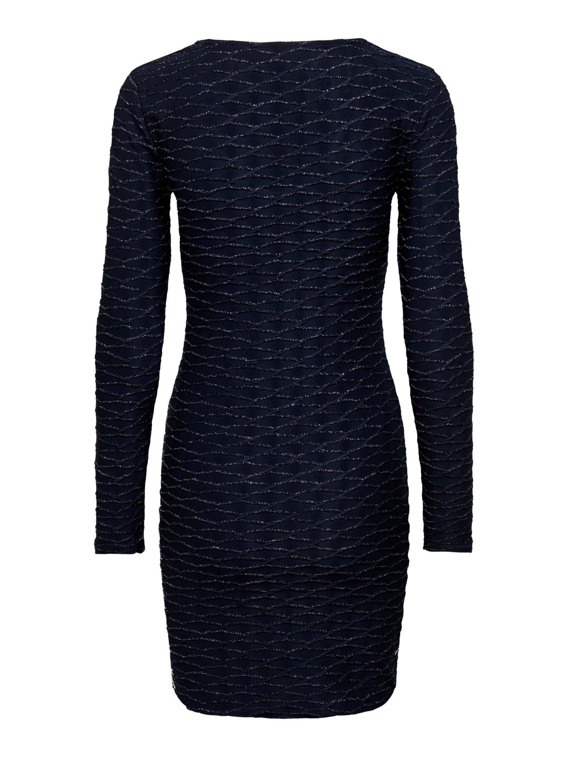 Mini slim dress with glitter