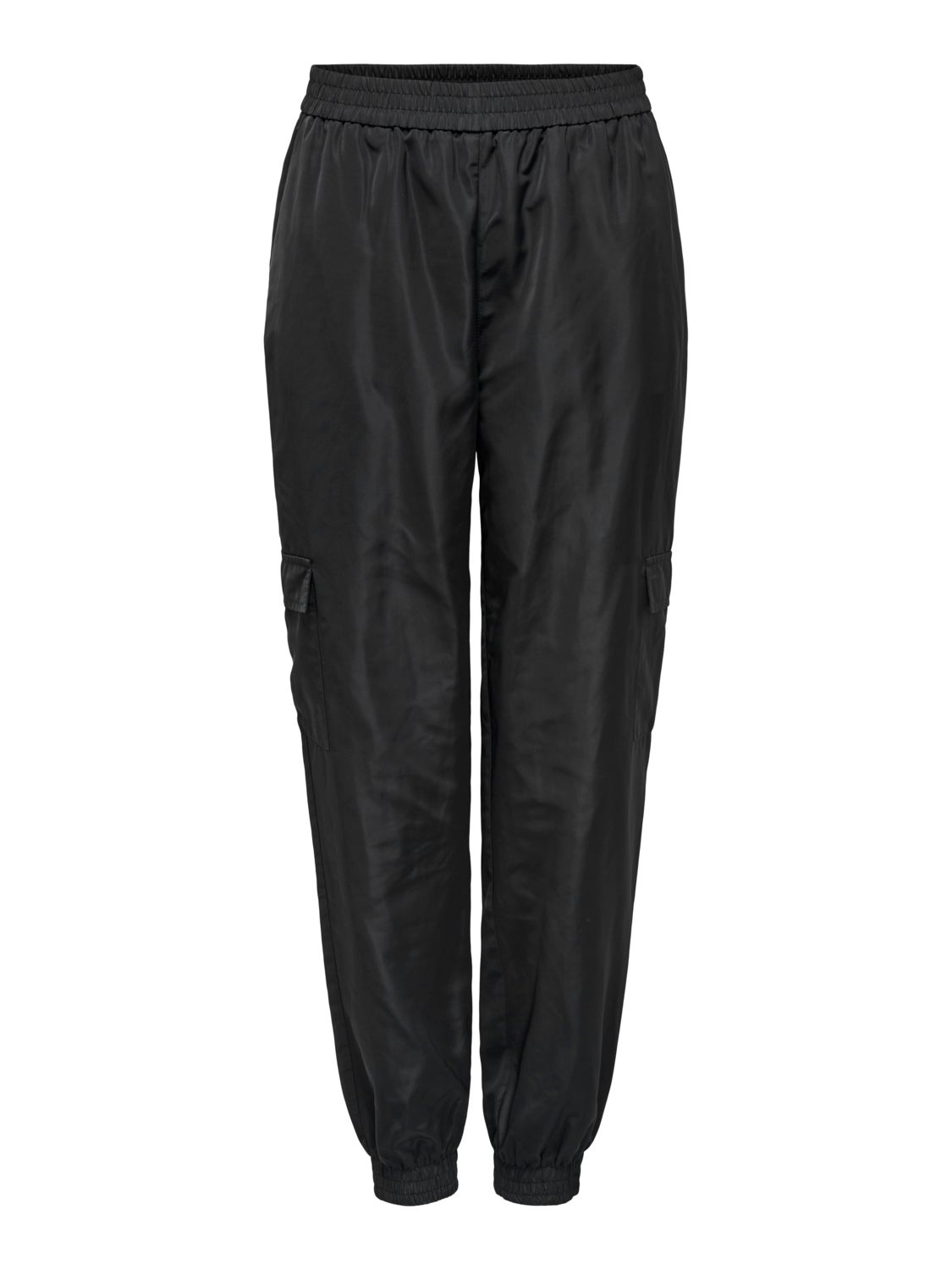 Cargo trousers with mid waist