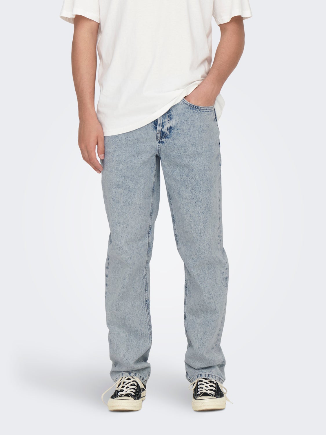ONSEDGE LOOSE LIGHT BLUE 4289 JEANS