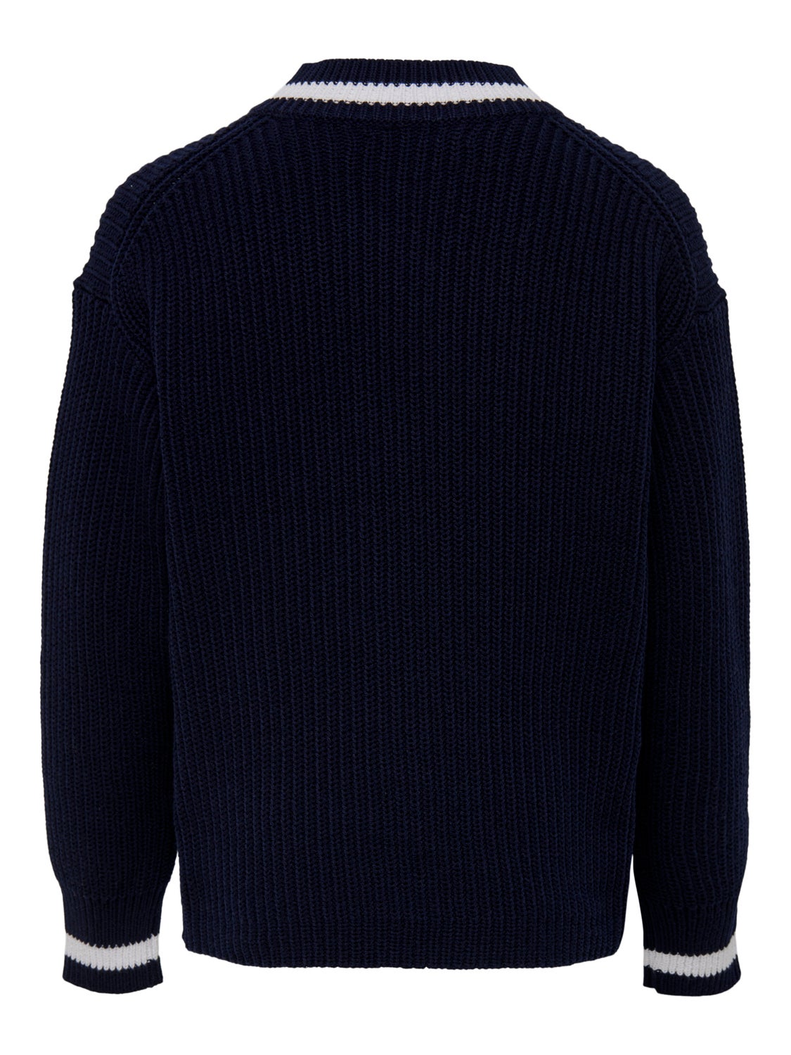 Detailed knitted pullover