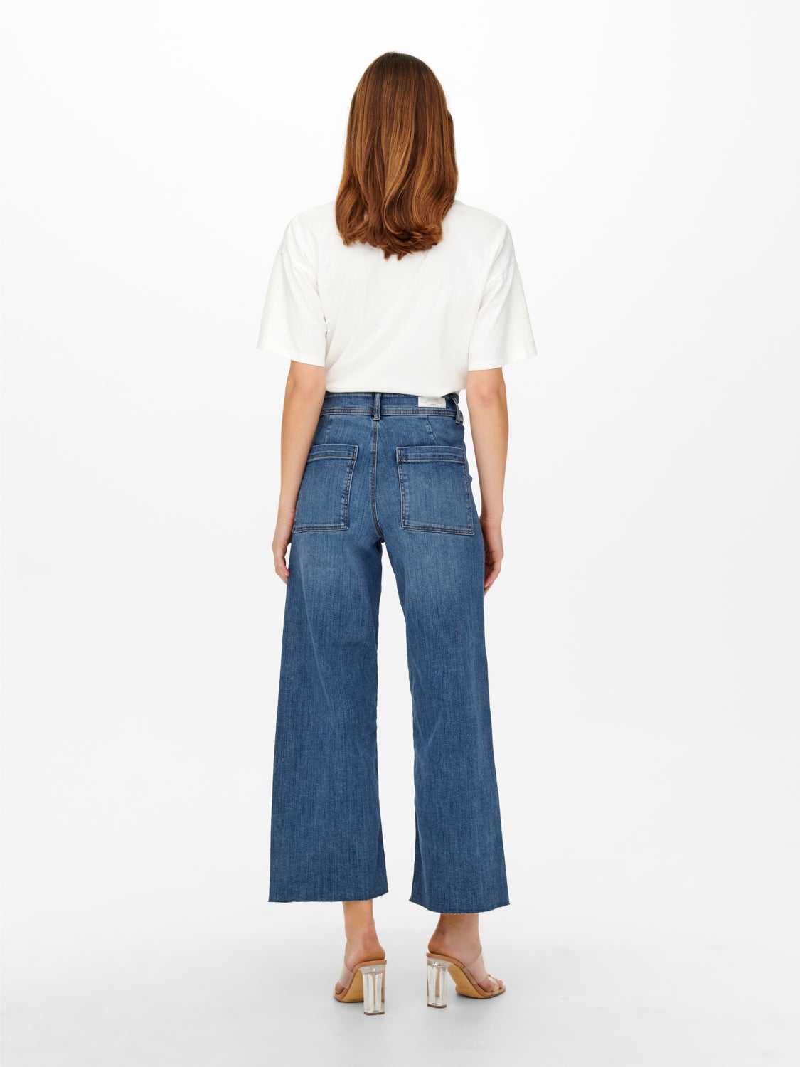 ONLSylvie wide high waisted jeans