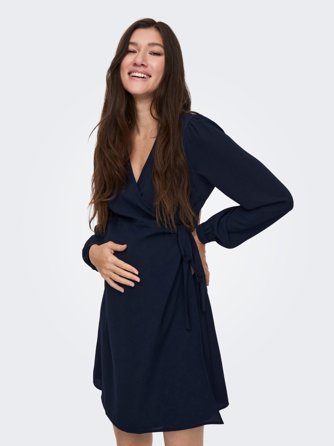 Mama Mini wrap dress
