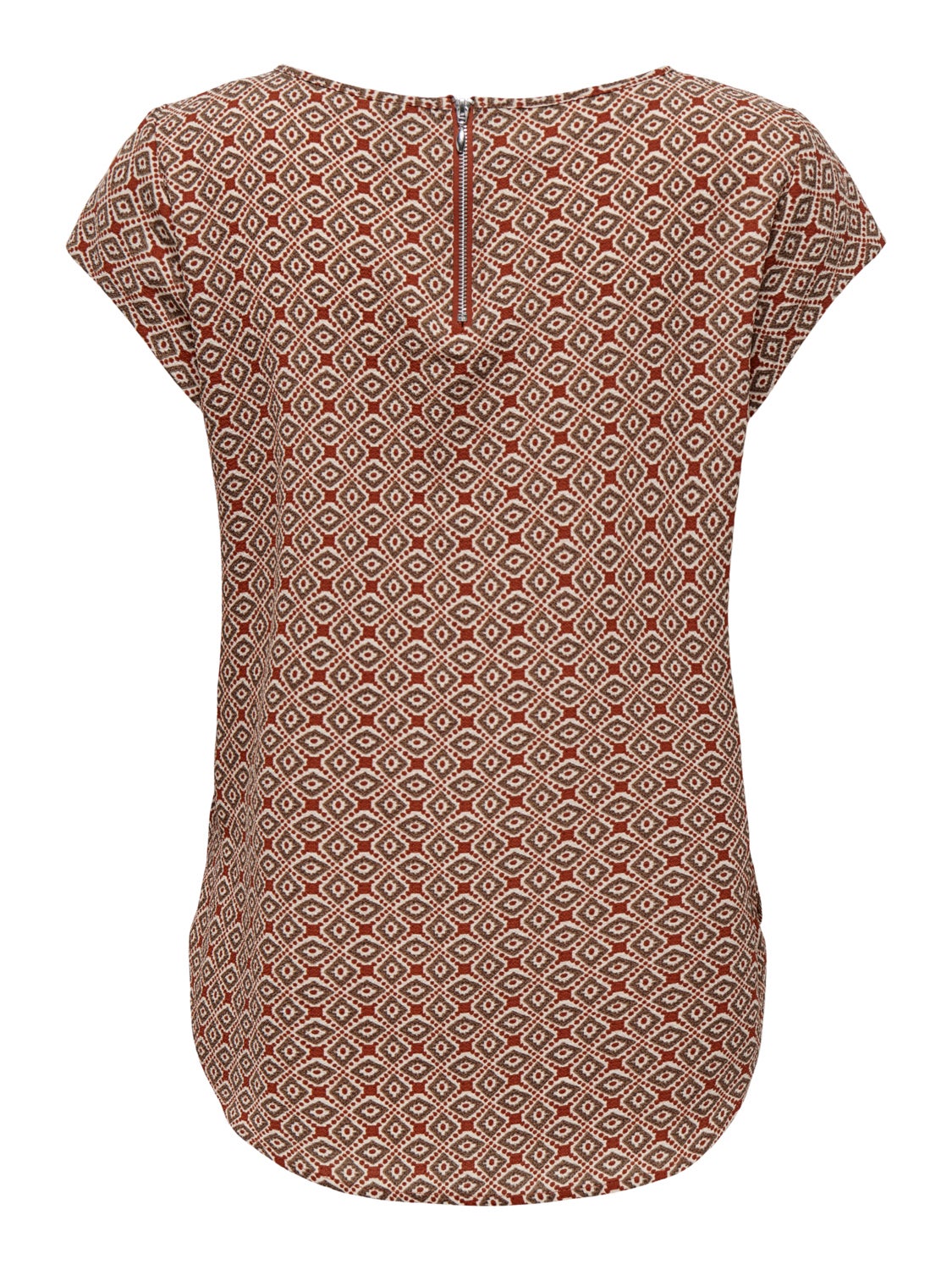 Printed Short Sleeved Top