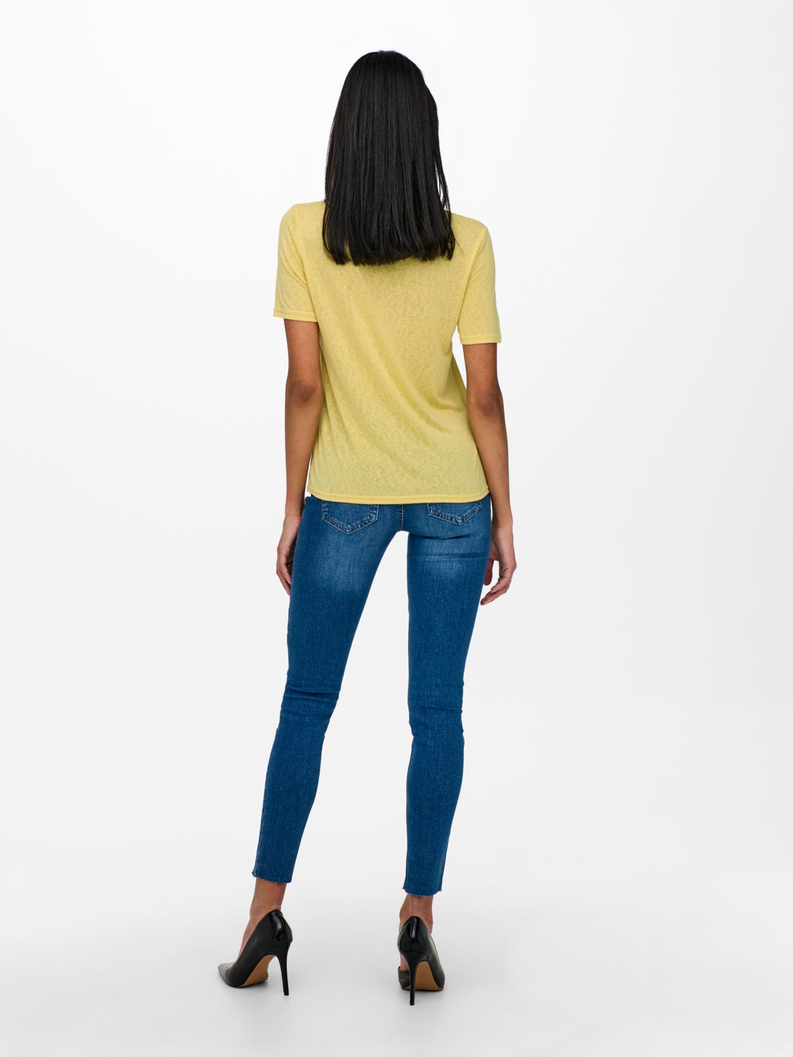 Regular Fit V-Neck Top