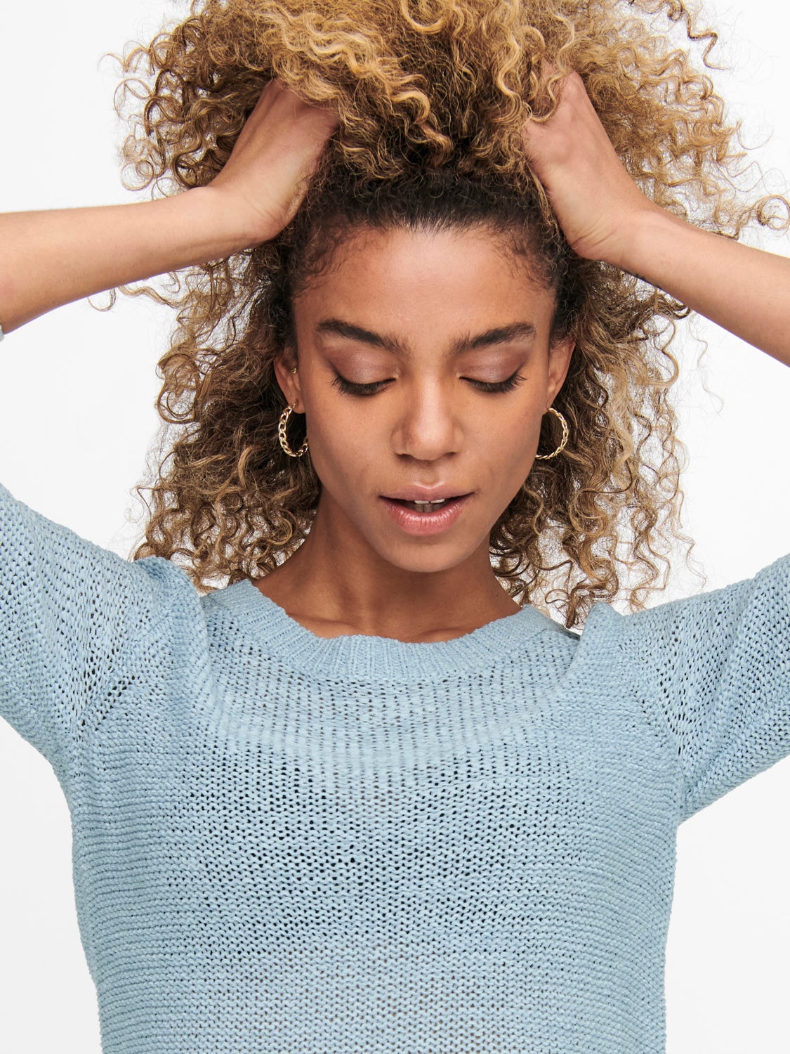 Texture Knitted Pullover