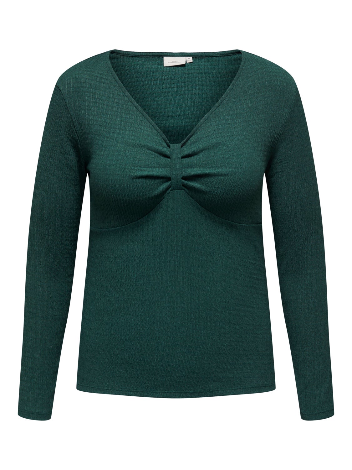 Curvy ruching detail top