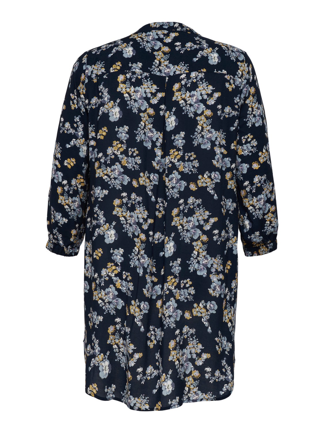 Curvy patterned viscose Tunic