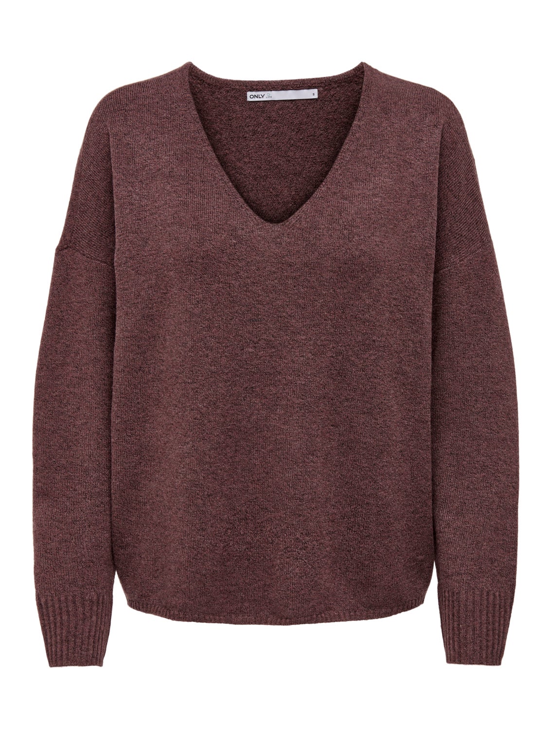 V-neck Knitted Pullover
