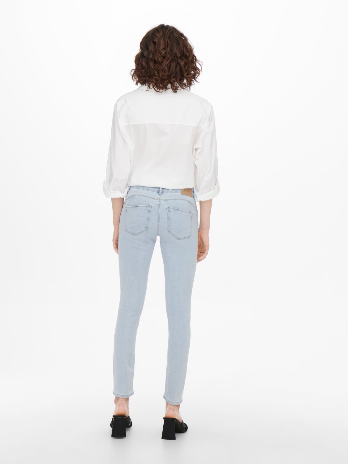 ONLDaisy life reg push ankle Skinny fit jeans