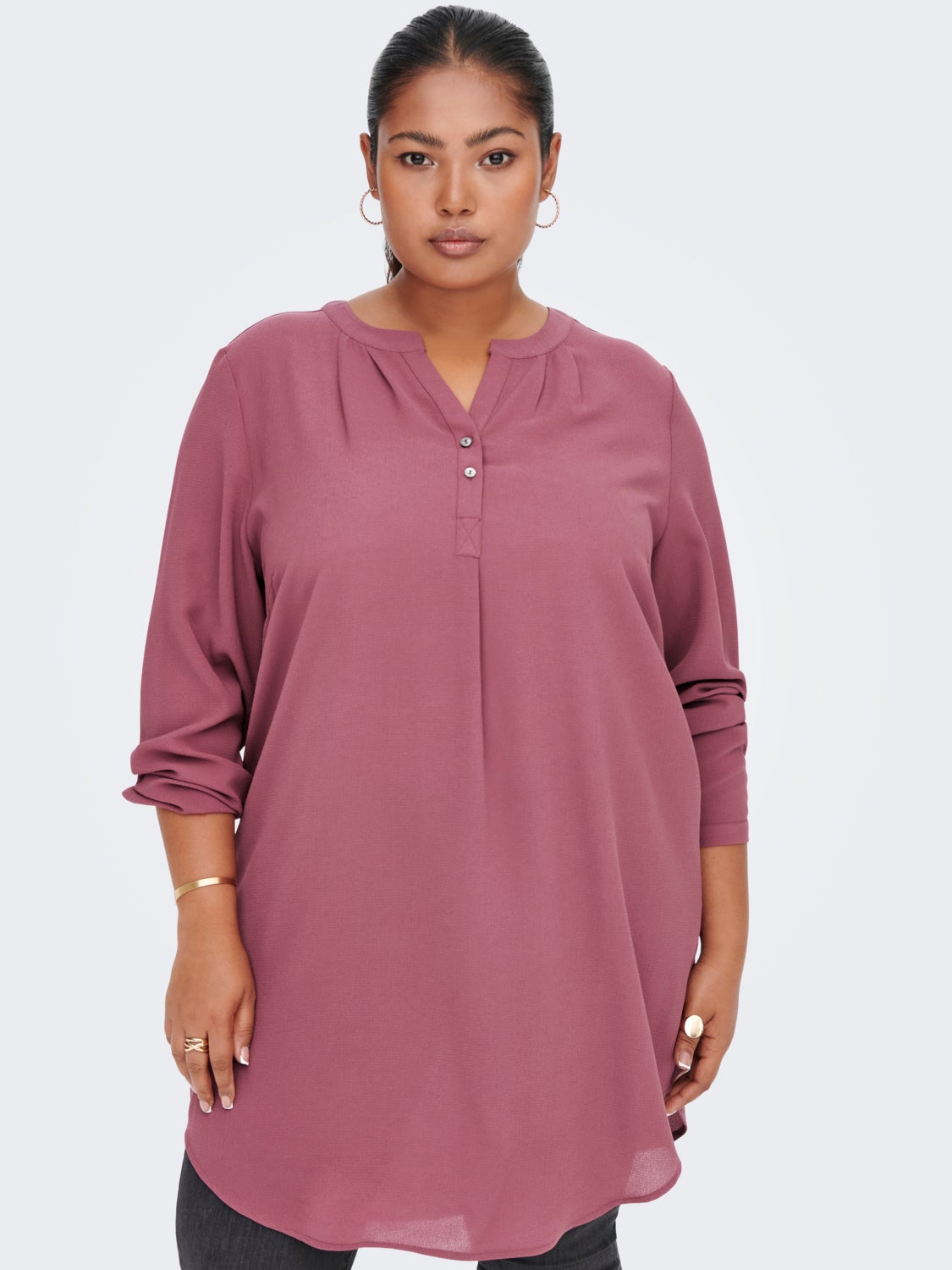 Curvy long tunic Shirt